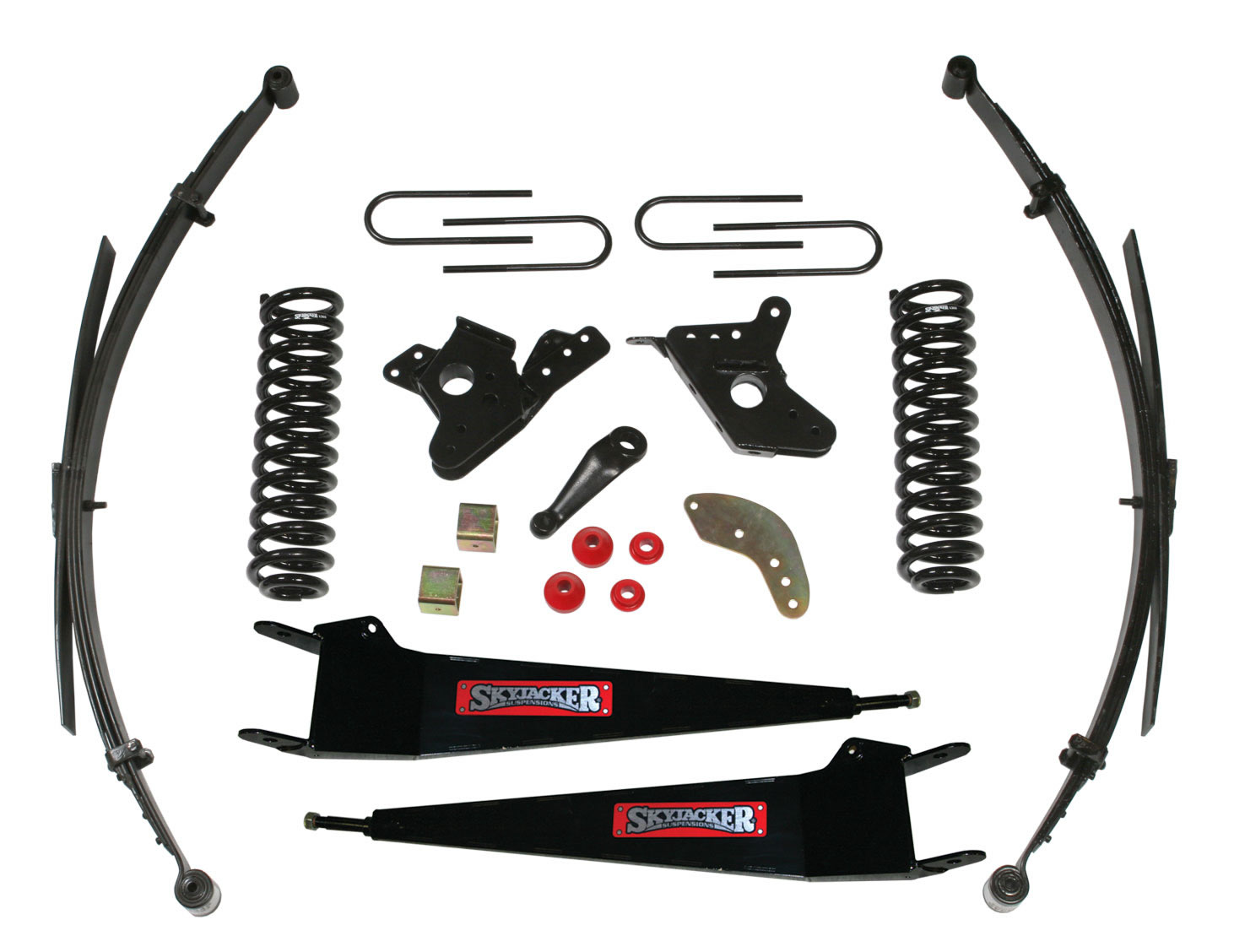 284BKS-AB – 4 In. Suspension Lift System With Black MAX Shocks ...