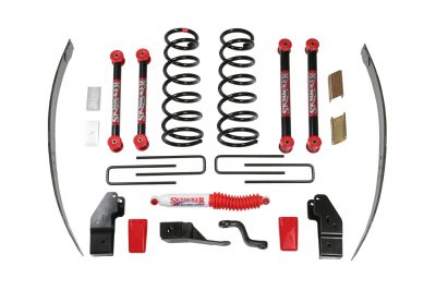 D451K-N | 4-4.5 in. Suspension Lift Kit with Nitro Shocks