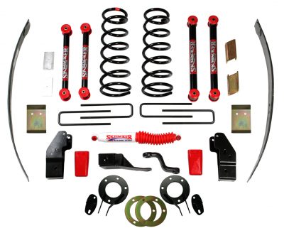 D4522K-B | 4-4.5 in. Suspension Lift Kit with Black MAX Shocks