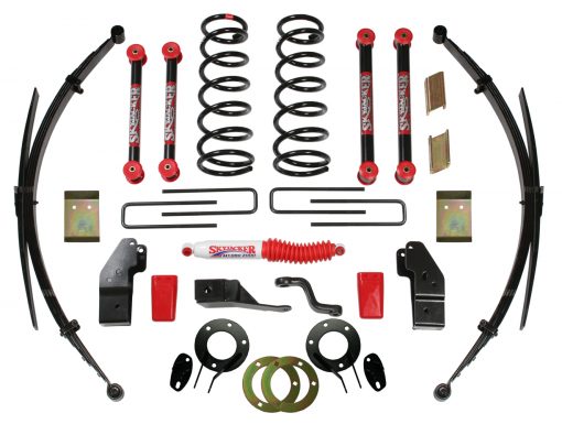 D452KS-B | 4-4.5 in. Suspension Lift System with Black MAX Shocks