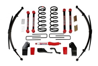 D5012KS-B | 5 in. Suspension Lift System with Black MAX Shocks