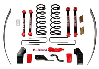 D501K-B | 5 in. Suspension Lift Kit with Black MAX Shocks