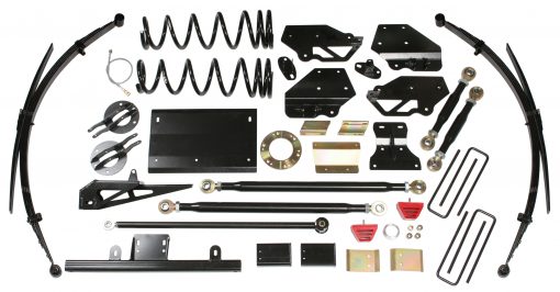 D702KS-DX-B | 7 in. Suspension Lift System with Black MAX Shocks