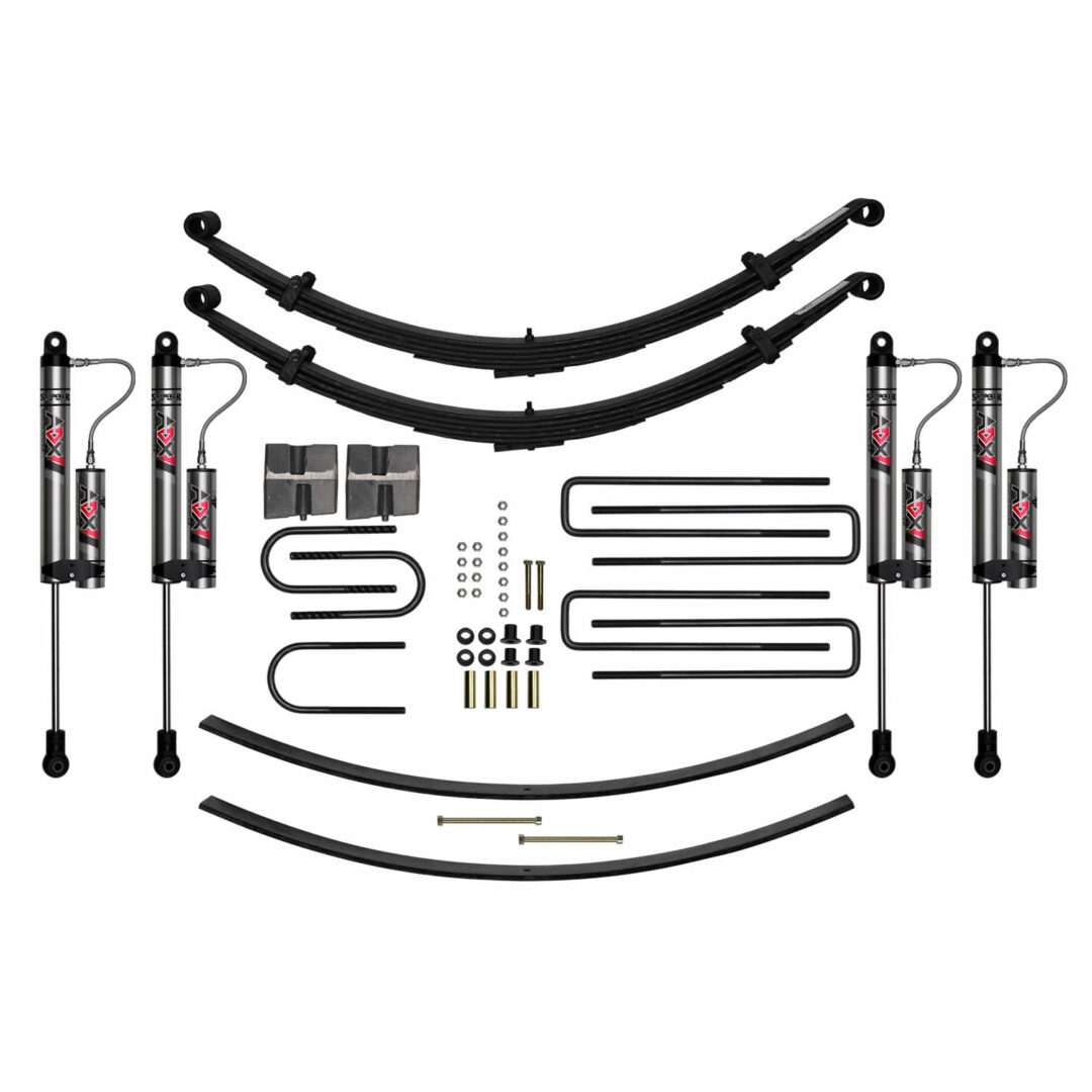 D800BRK 8 in. Suspension Lift Kit with Front Leaf Springs and Rear