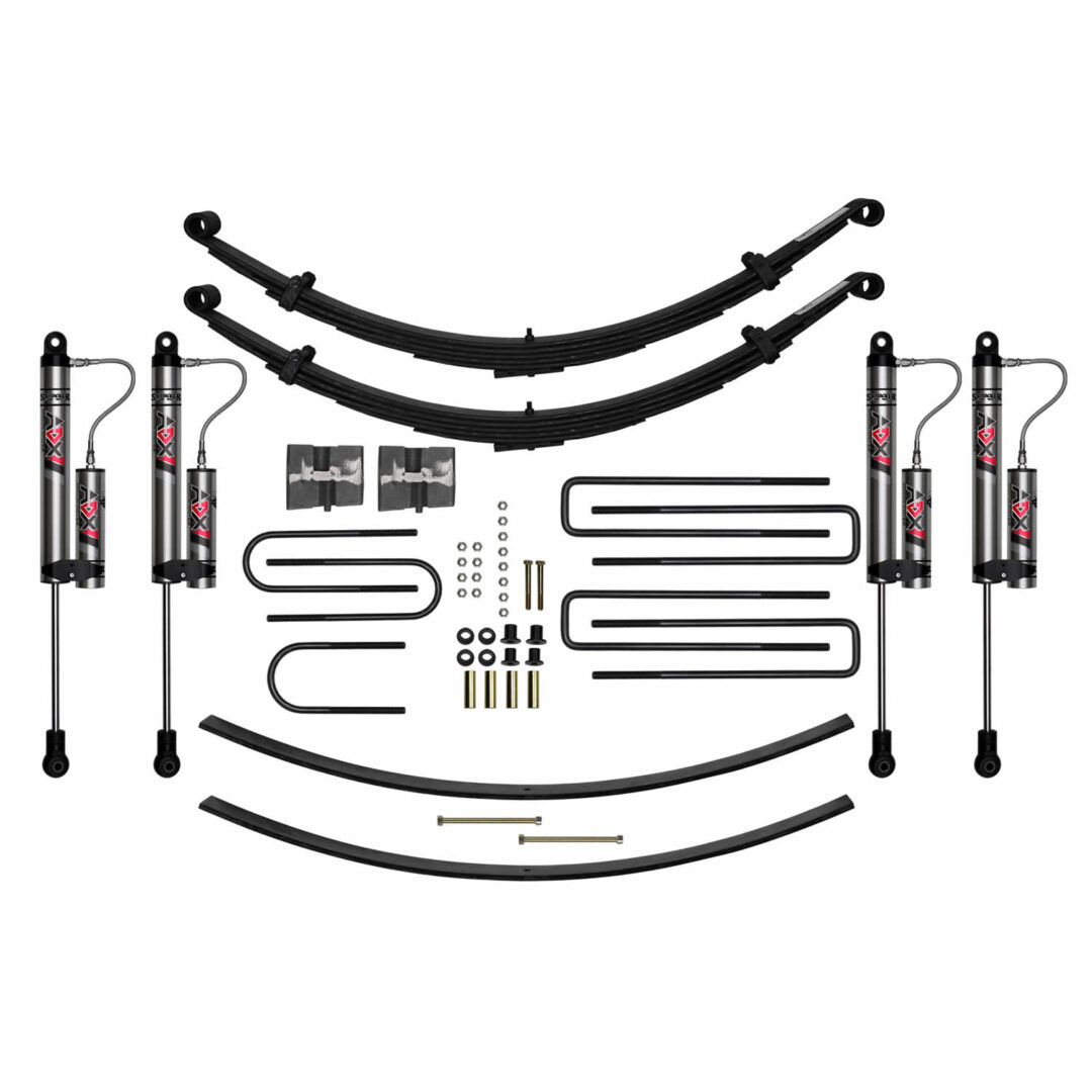 D800CK 8 in. Suspension Lift Kit with Front Leaf Springs and Rear