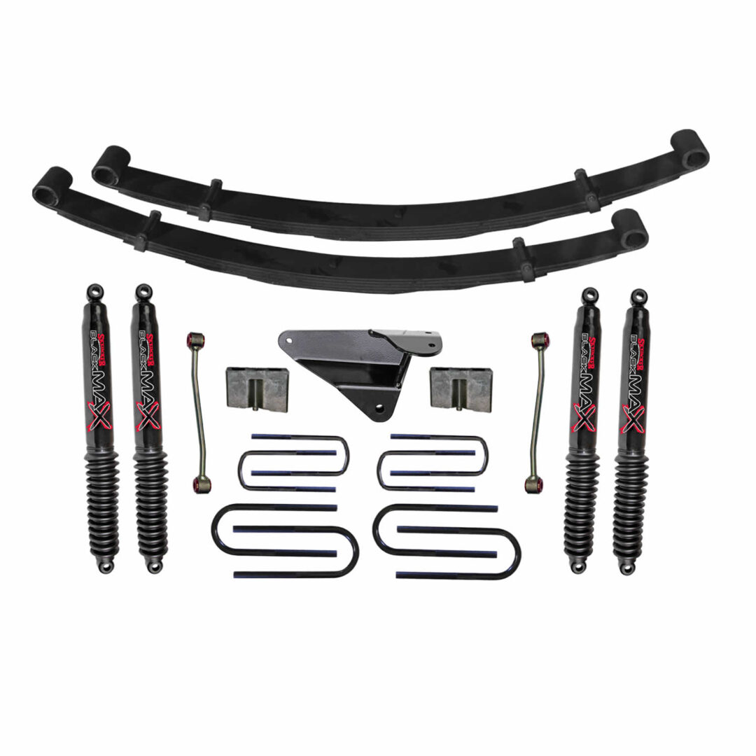 F9452MK – 4 in. Suspension Lift Kit with Front Leaf Springs and