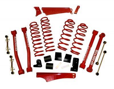 JK401KCR-B | 4-5 in. Suspension Lift Kit with Black MAX Shocks