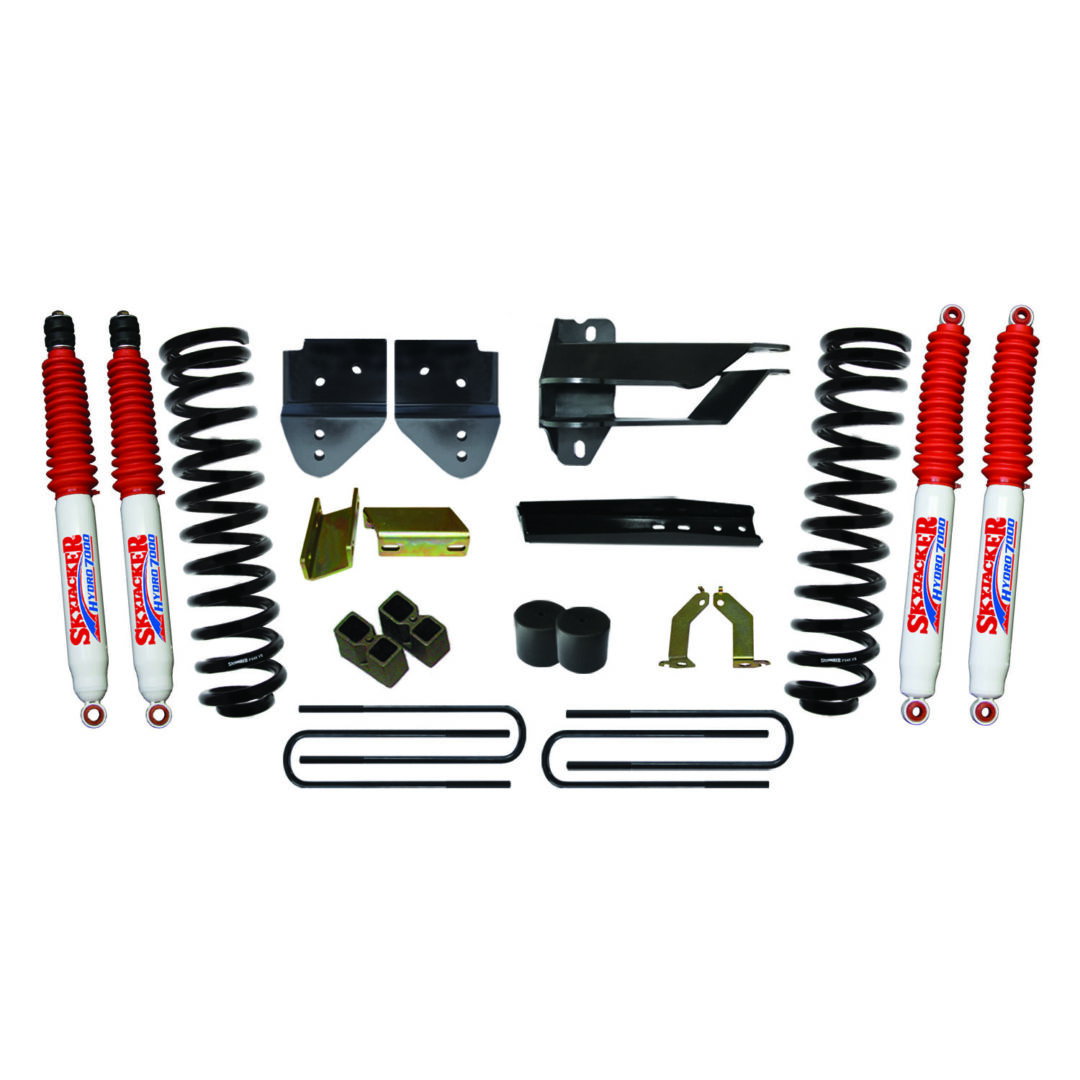 F17451K - 4 in. Suspension Lift Kit with Front Coils and Rear Blocks