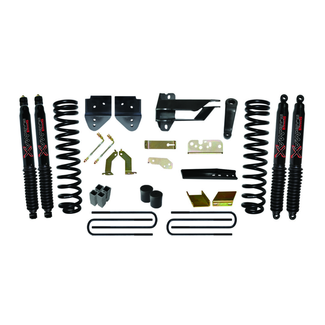 F17651K - 6 in. Suspension Lift Kit with Front Coils and Rear Blocks ...