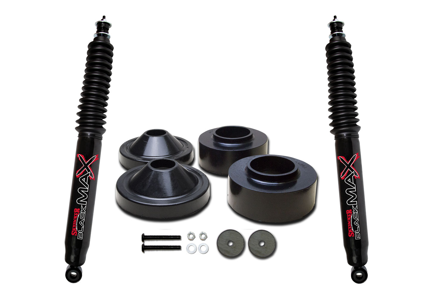 JK23-B - 2 In. Front 3/4 In. Rear Polyurethane Spacer Leveling Kit With ...