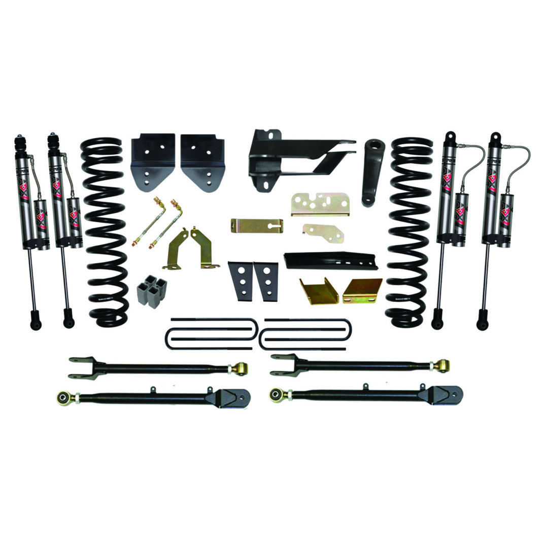 F17802k - 8.5 In. Suspension Lift With Front Coils Rear Blocks And 4 