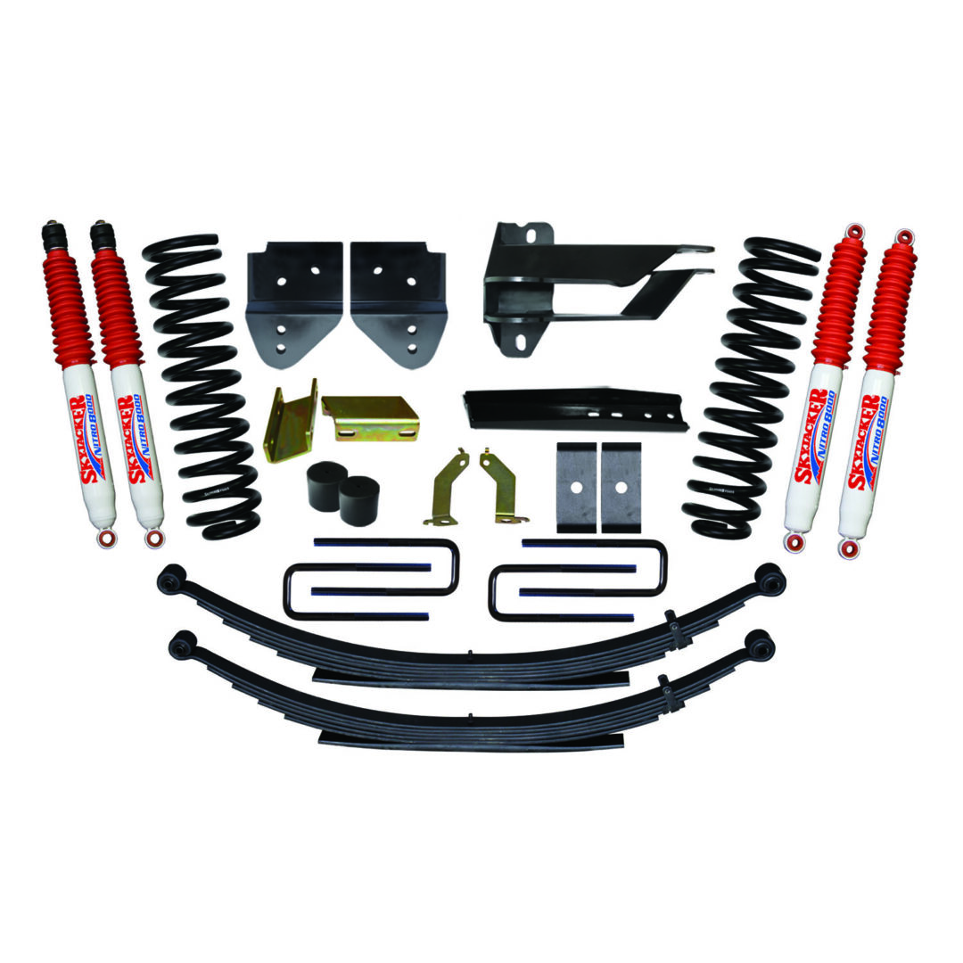 F17401KS – 4 in. Suspension Lift System with Front Coils and Rear