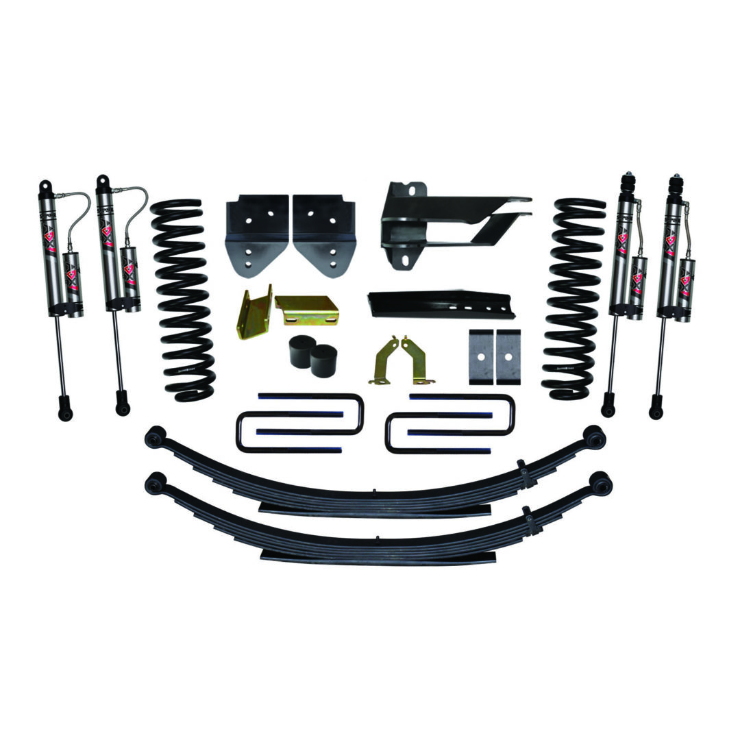 F17401KS – 4 in. Suspension Lift System with Front Coils and Rear