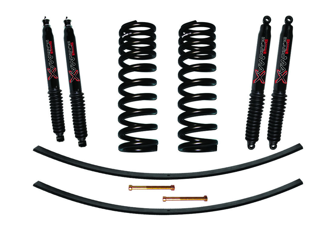 172PK-B – 1.5-2 In. Suspension Lift Kit With Black MAX Shocks ...