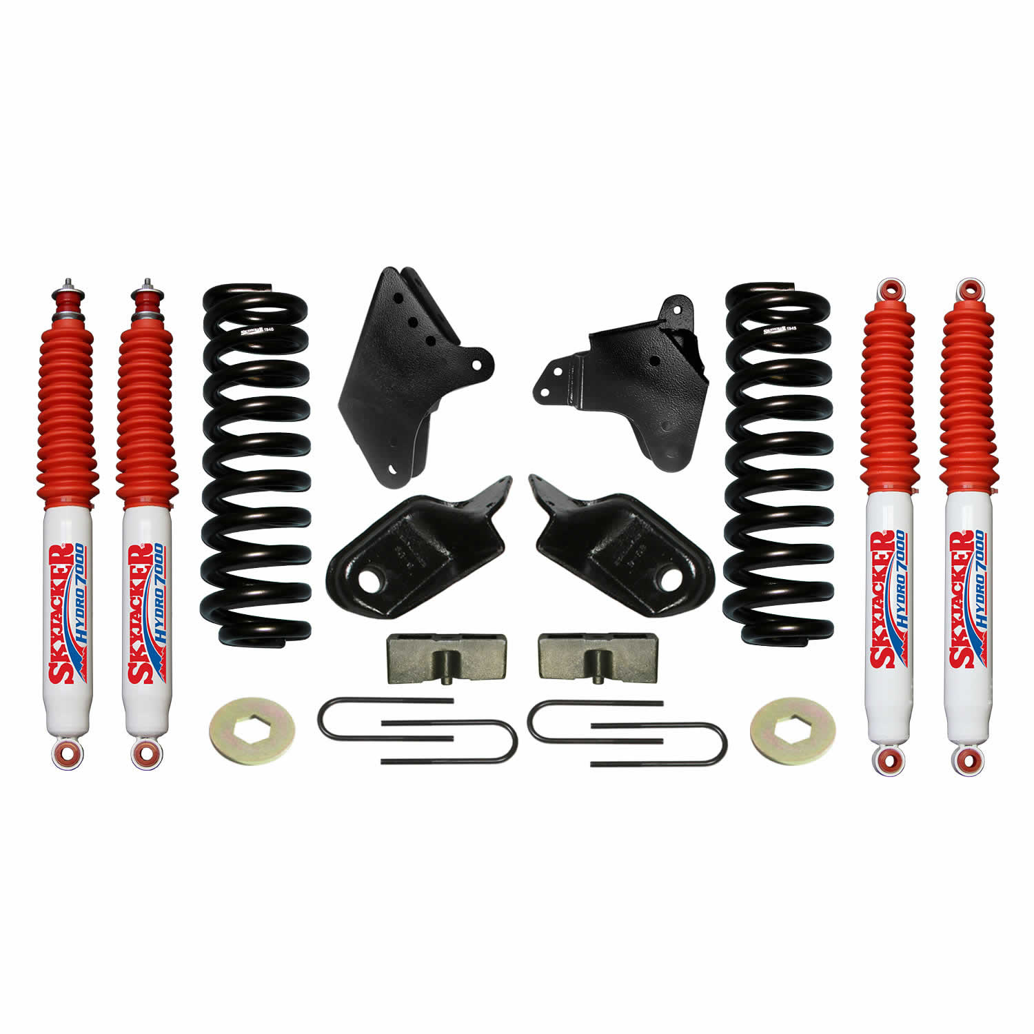 184F2K – 3 in. Suspension Lift Kit with Front Coils and Rear