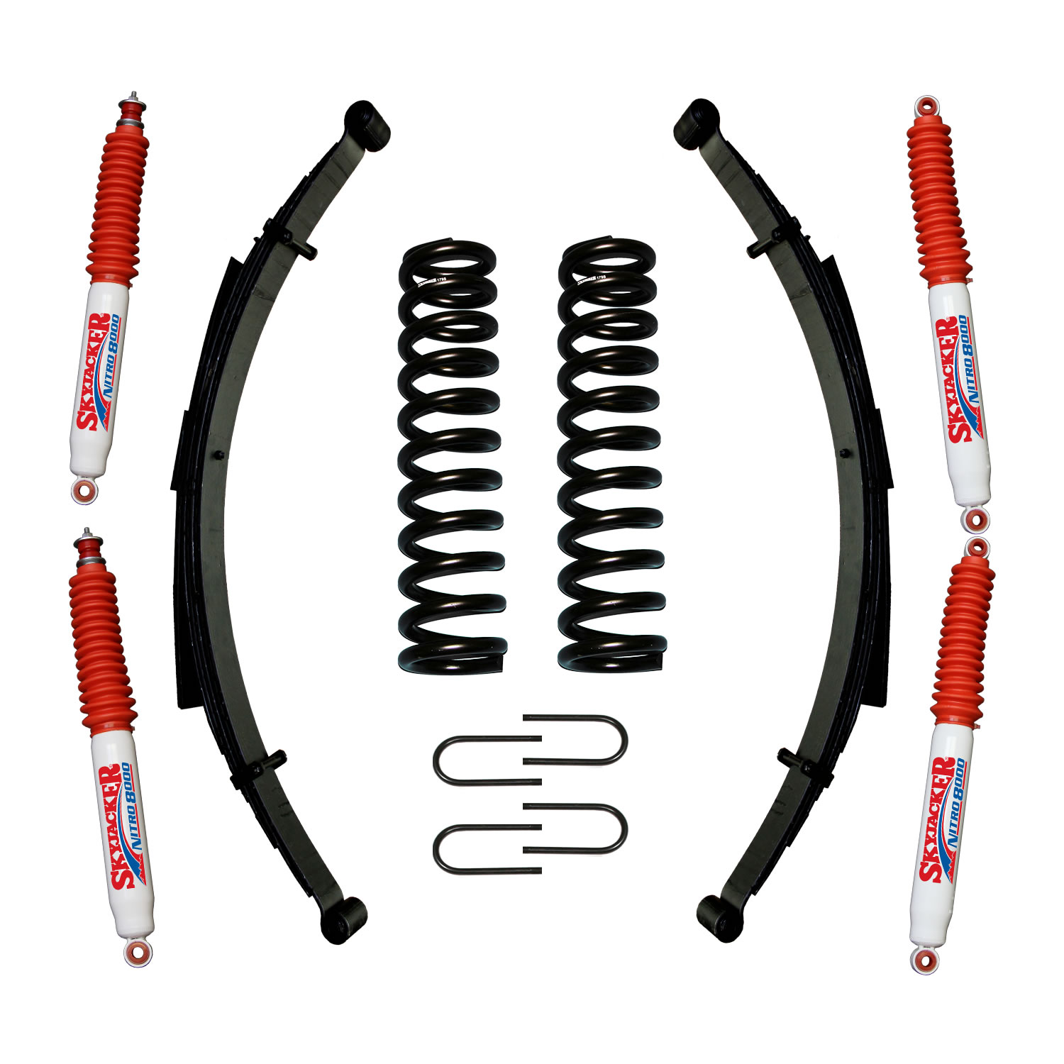 179BKS-N - 9 in. Suspension Lift System with Nitro Shocks