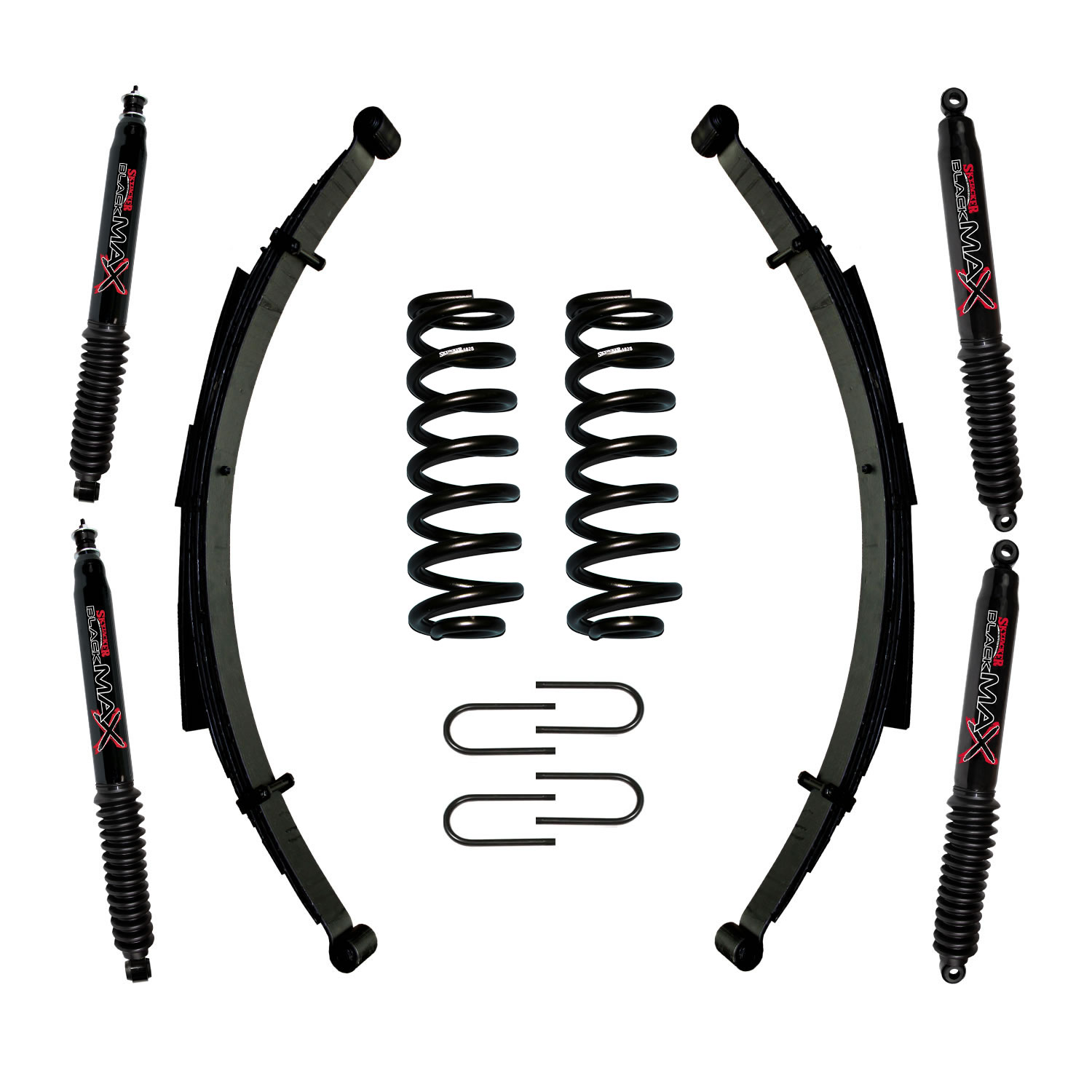 182BKS-B – 1.5-2 In. Suspension Lift System With Black MAX Shocks ...