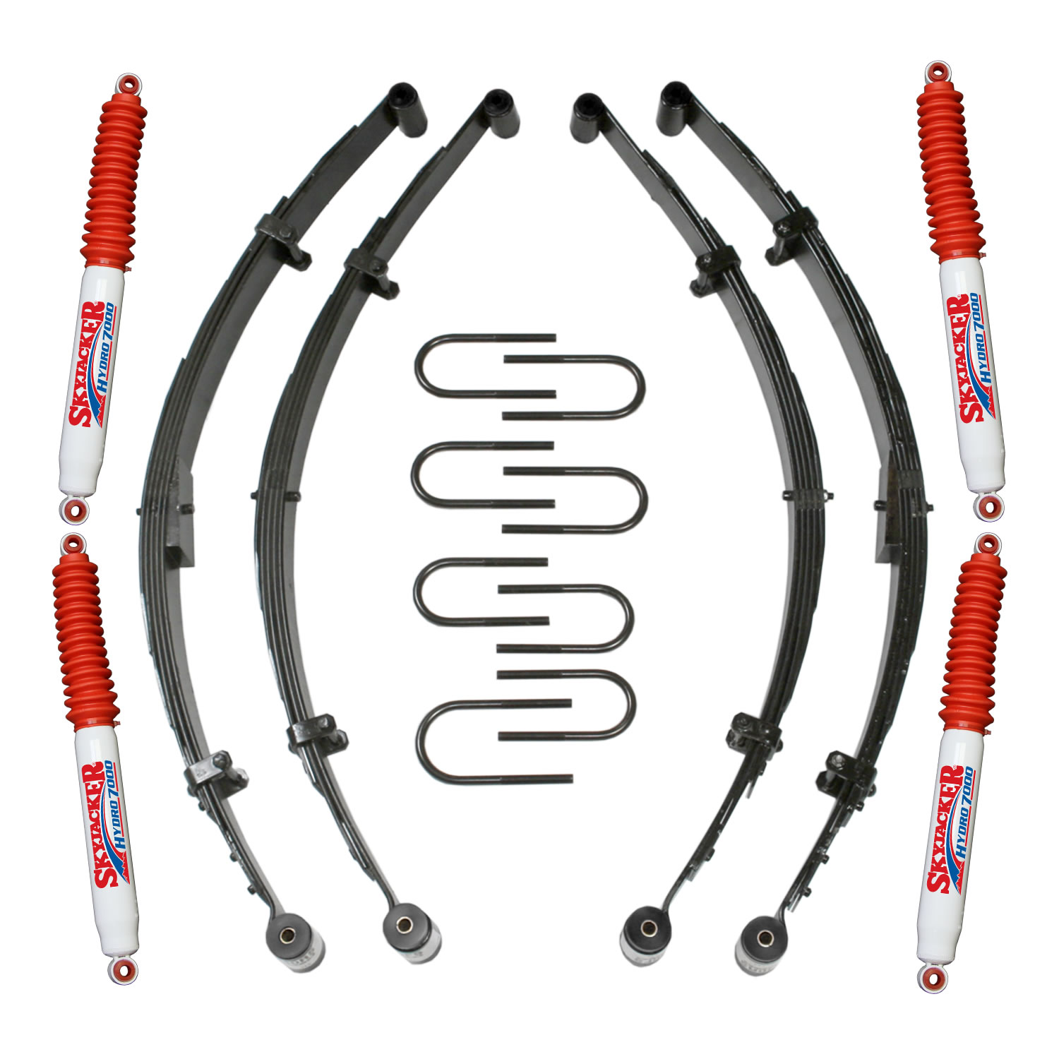 J40k-h - 3.5-4 In. Suspension Lift Kit With Hydro Shocks - Skyjacker 