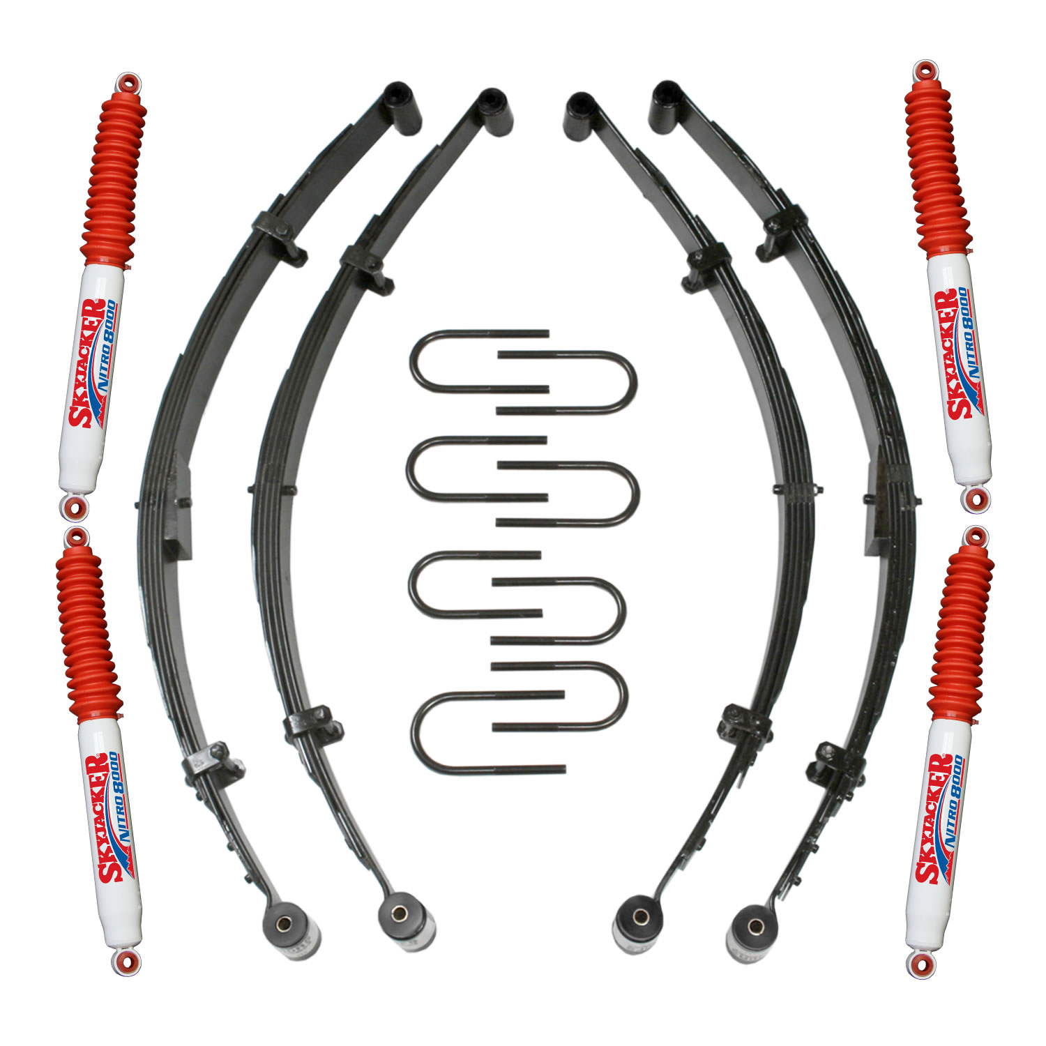 J40K-N - 3.5-4 in. Suspension Lift Kit with Nitro Shocks - Skyjacker ...