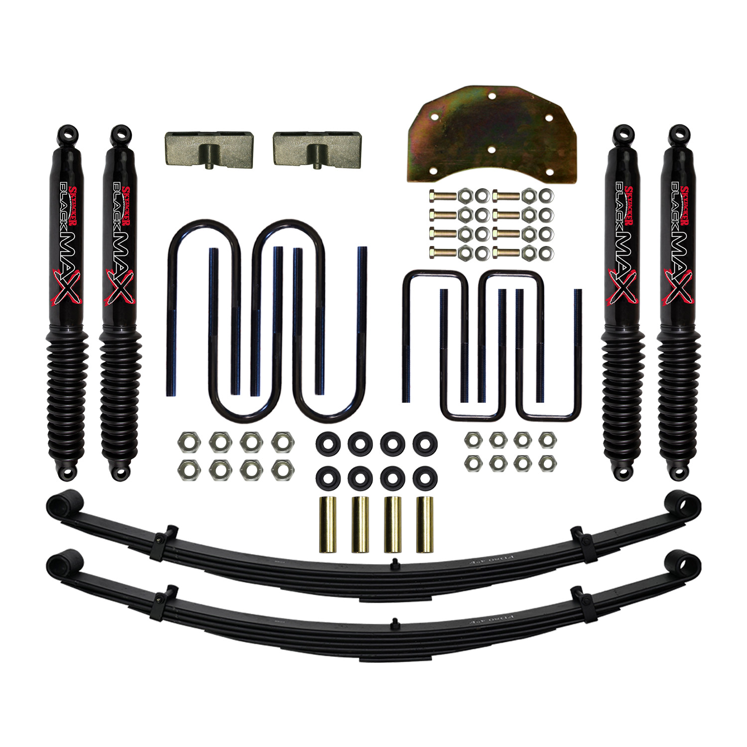 F840MK-B - 3-4 In. Suspension Lift Kit With Black MAX Shocks - Mono ...