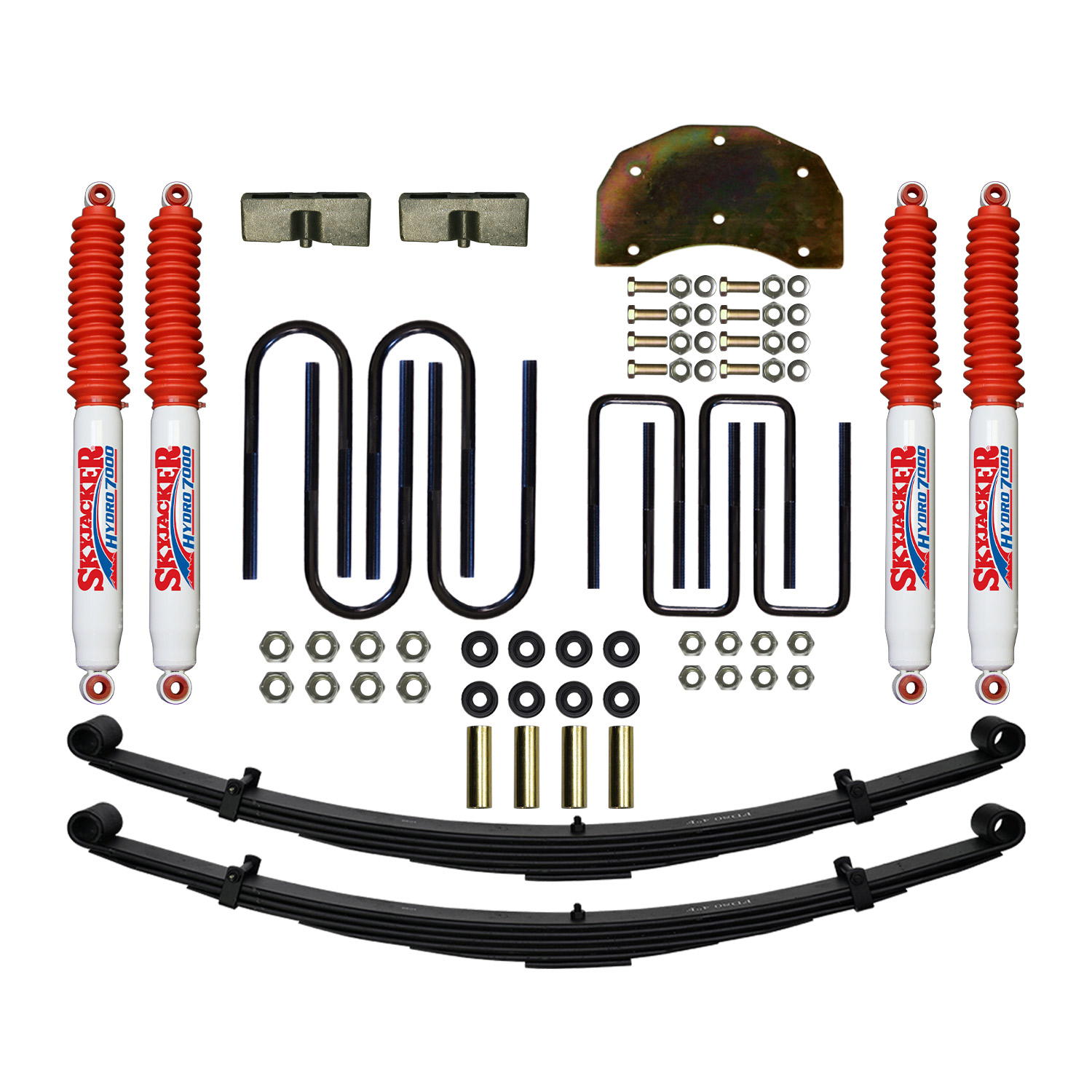 F840MK-H - 3-4 in. Suspension Lift Kit with Hydro Shocks - Mono-Beam Only