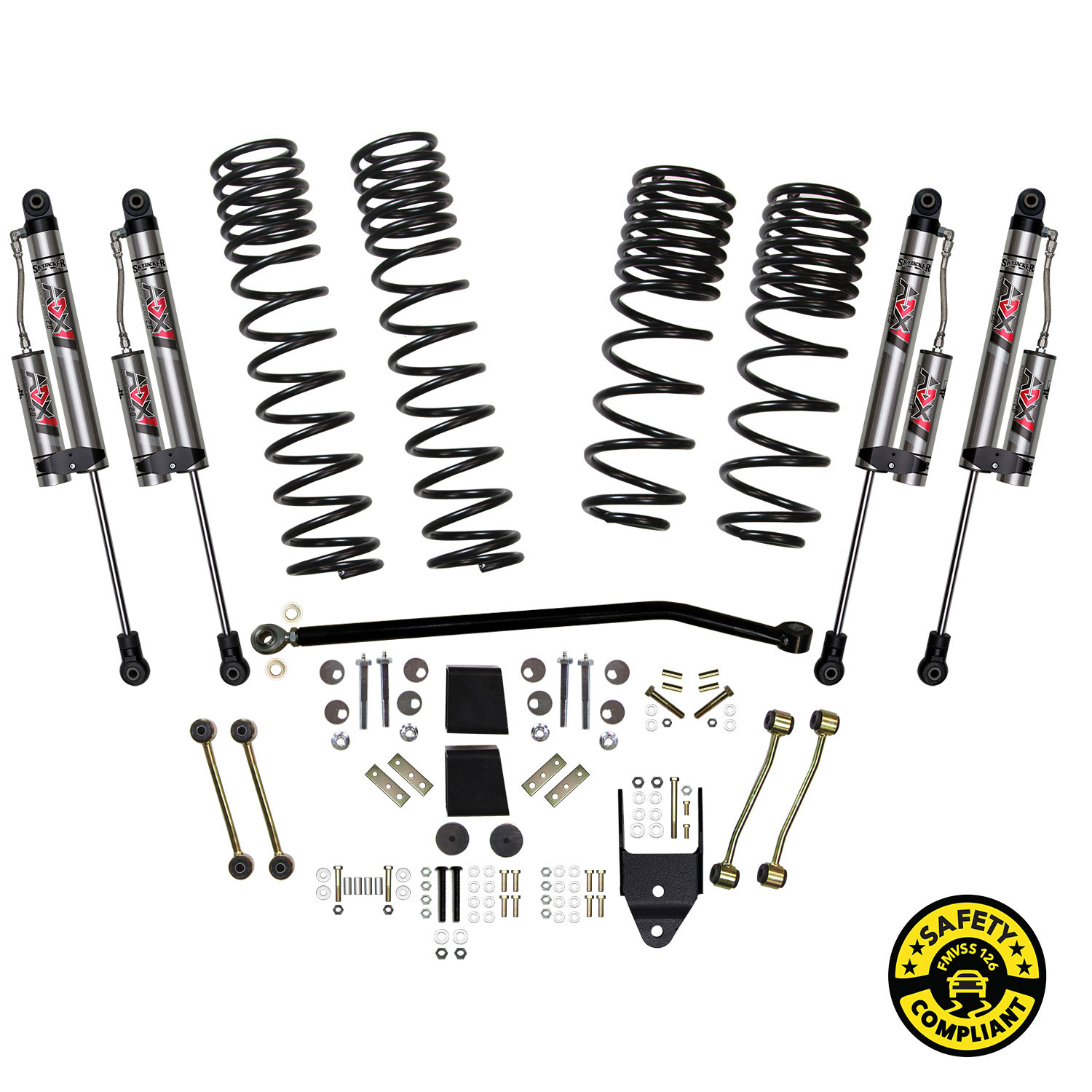 JL40RBKXLT – 4 in. Suspension Lift System With Dual Rate Long