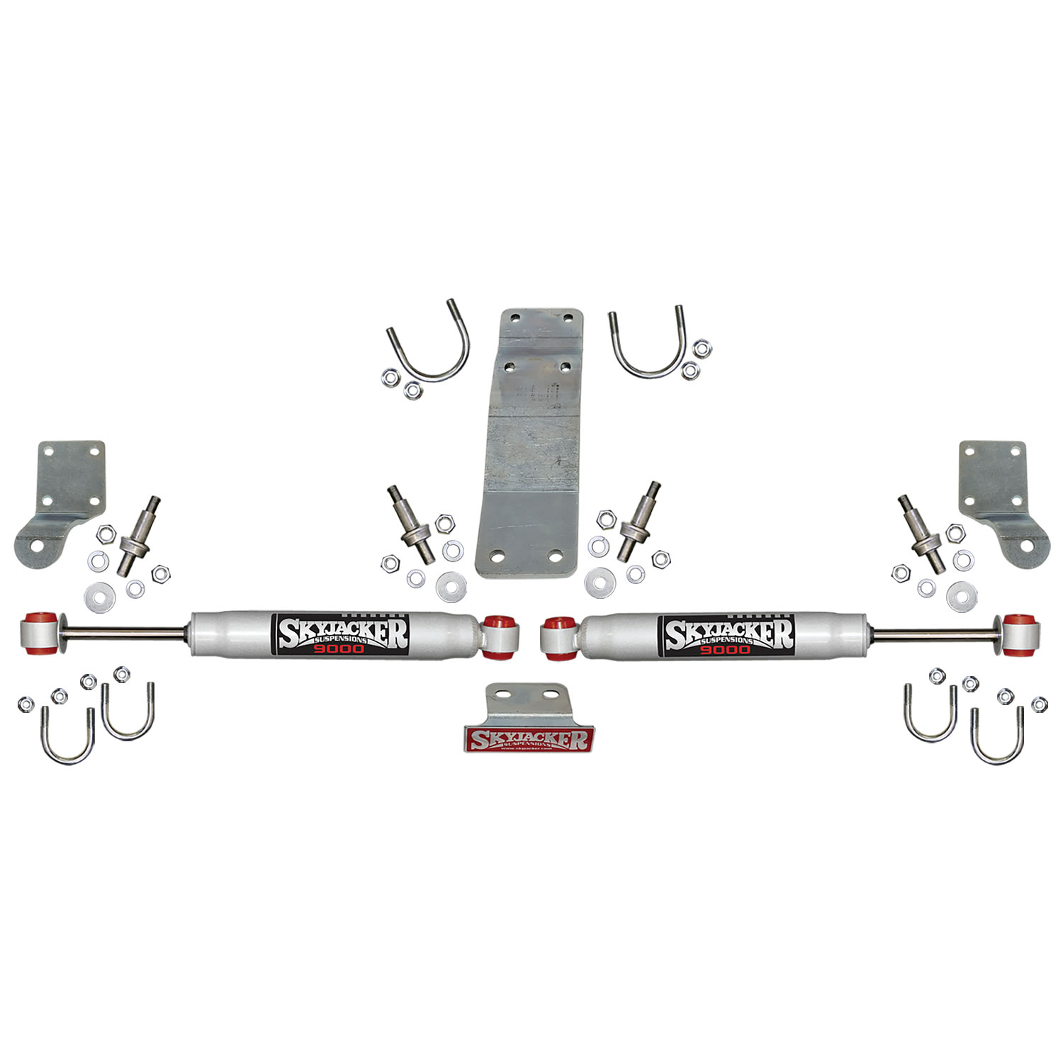 9206 - Standard Clearance 9000 Dual Steering Stabilizer Kit for 1.75 in. OD  Tie Rod Tube