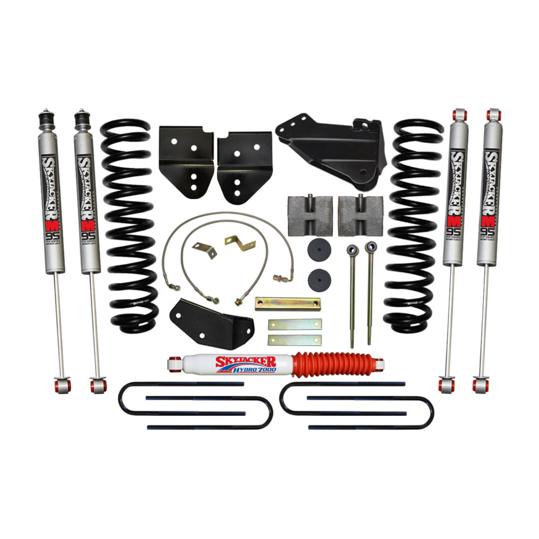 F5601K3 - 6 in. Suspension Lift Kit with Front Coils and Rear Blocks ...