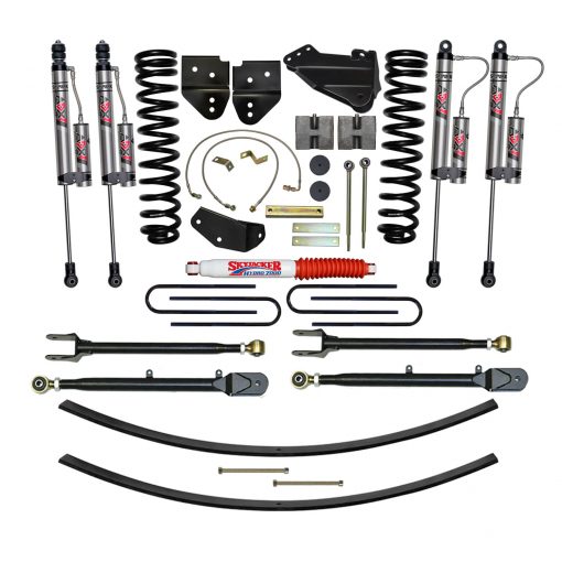 F5802K3 - 8.5 in. Suspension Lift Kit with Front Coils Rear Blocks and 4-Link Conversion