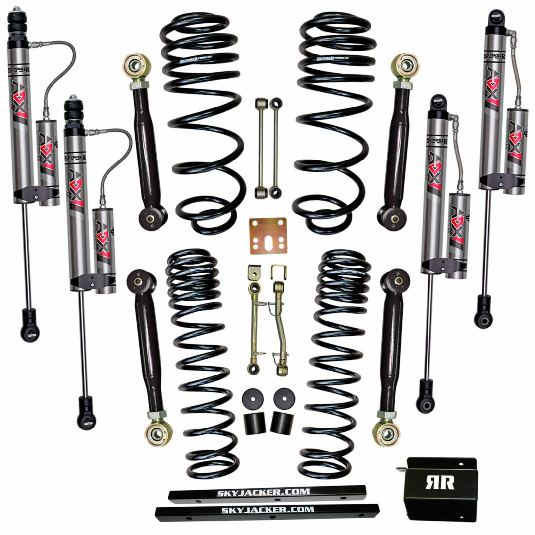 TJ251K-SVX – 2.5 in. Dual Rate Long Travel Suspension Lift Kit