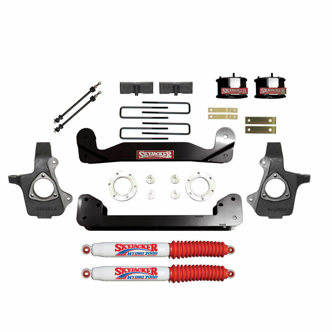 C14460APK - 4 in. Suspension Lift Kit with Front Spacers and Rear ...