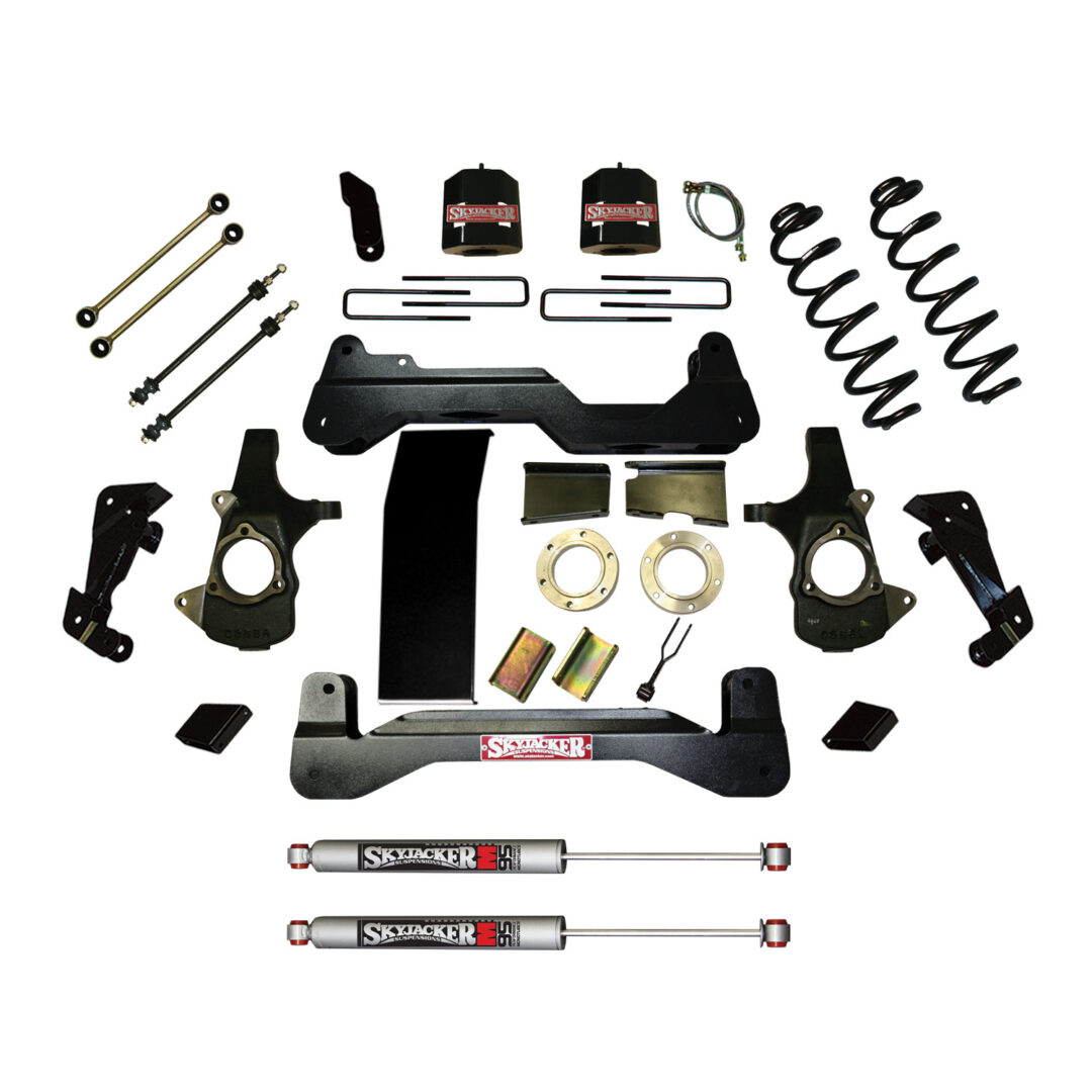 C7660SK - 6 in. Suspension Lift Kit with Front Spacers and Rear Coils ...