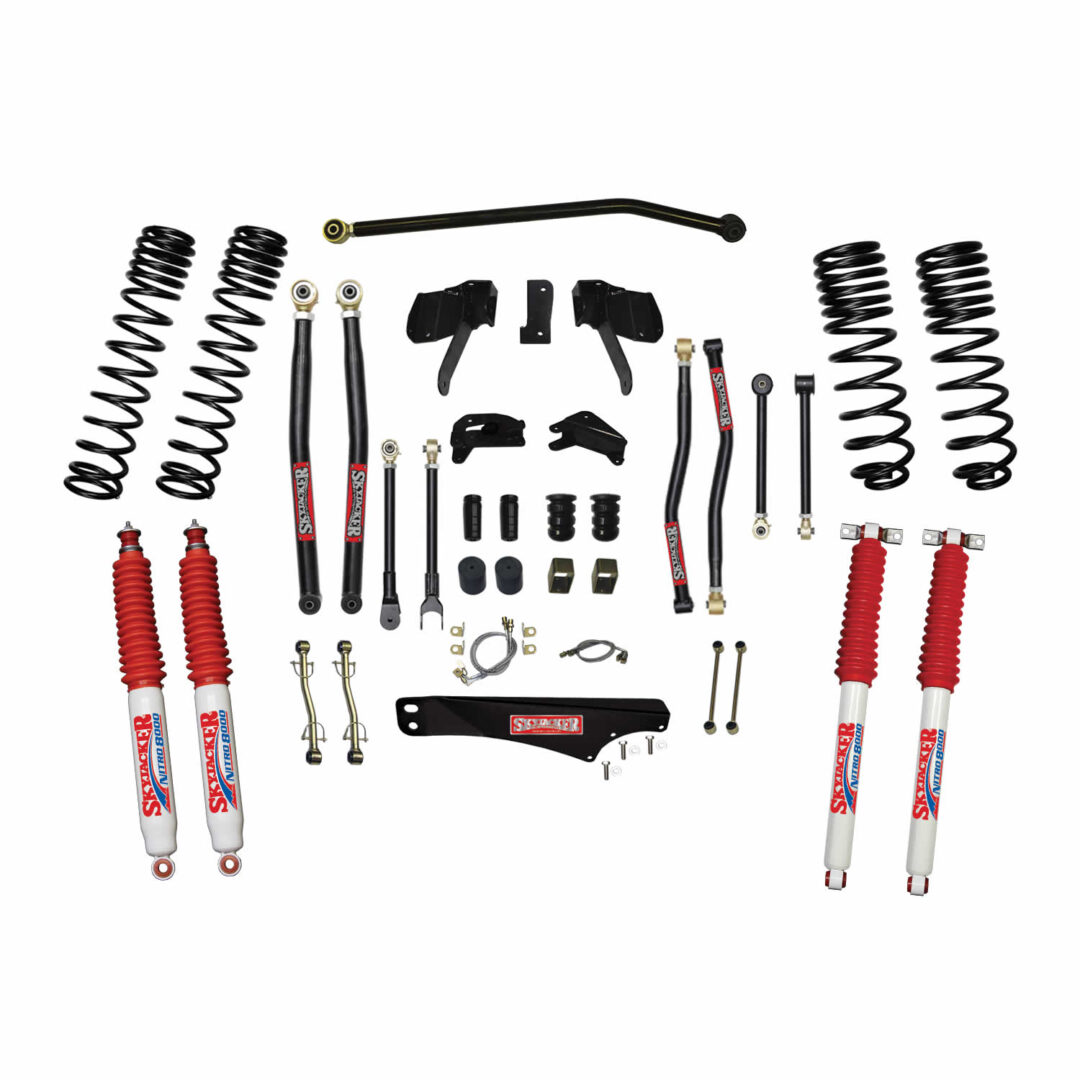 JK60LKLT-SX – 6 in. Dual Rate Long Travel Long Arm Suspension