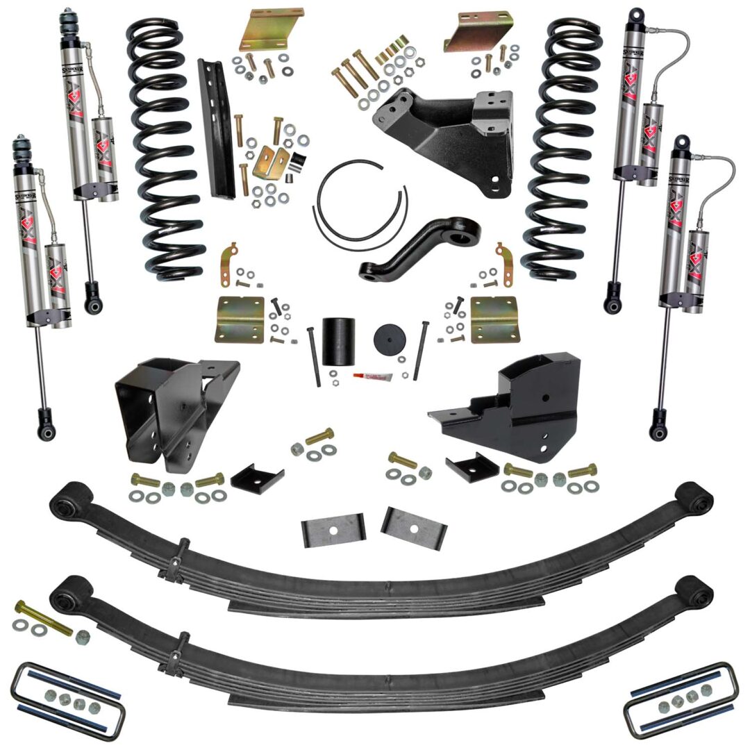 F23651KS - 6 in. Suspension Lift Kit with Front Coils and Rear Leaf Springs