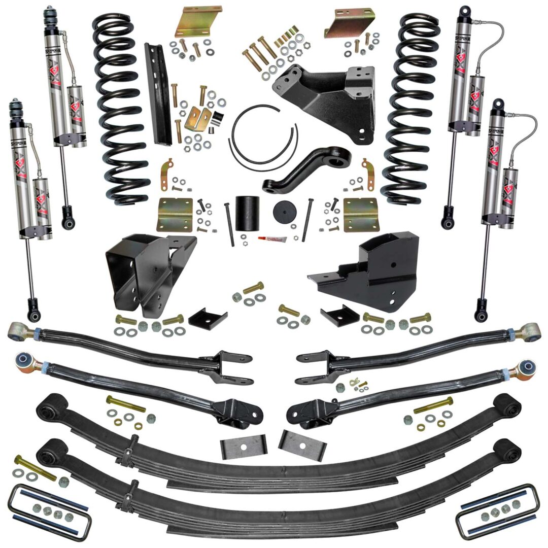 F23651KS - 6 in. Suspension Lift Kit with Front Coils and Rear Leaf Springs - Image 6