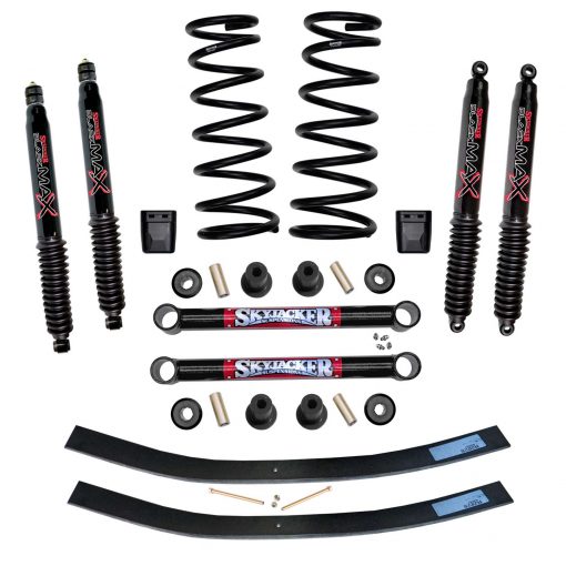 D3012K-B – 3 In. Suspension Lift Kit With Black MAX Shocks - Skyjacker ...