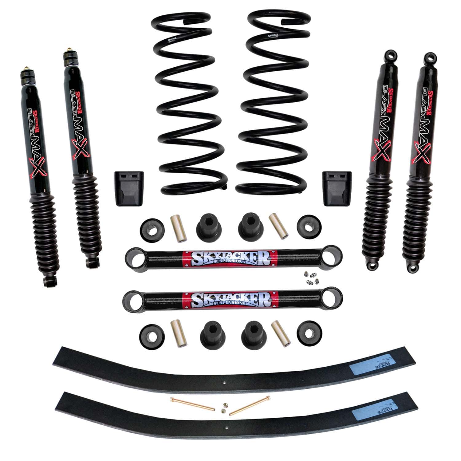 D3012K-B - 3 in. Suspension Lift Kit with Black MAX Shocks
