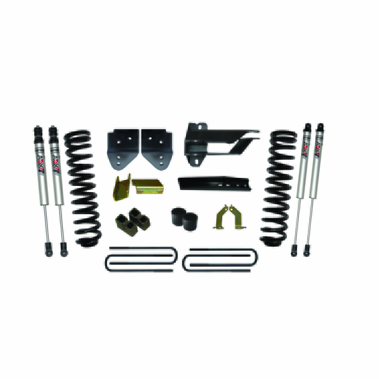 F17451K - 4 in. Suspension Lift Kit with Front Coils and Rear