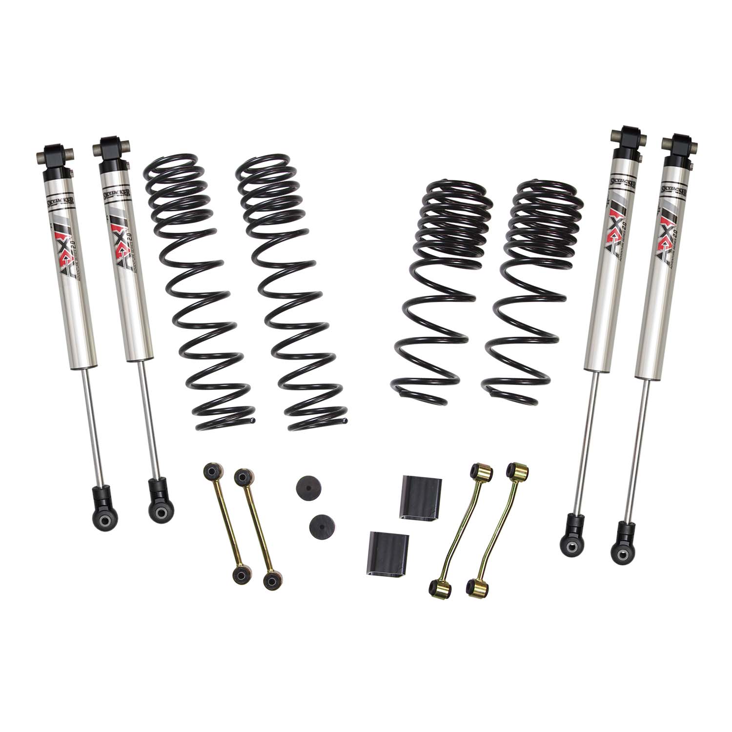 シグネペーションメリン シュガーシェイカー 65544 2.5 in. Suspension Lift Kit With Dual Rate Long Travel Coil